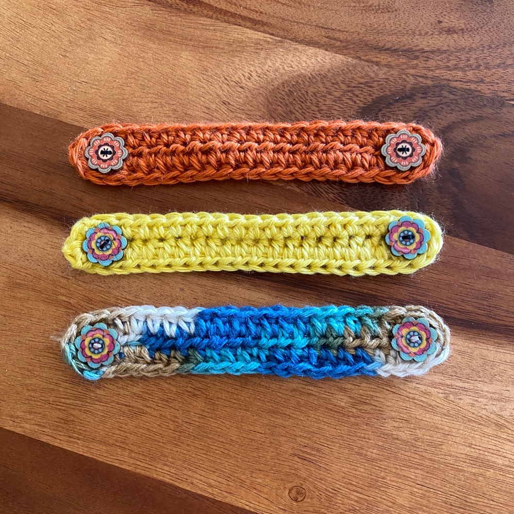 Crochet Ear Saver Extender Set of 3